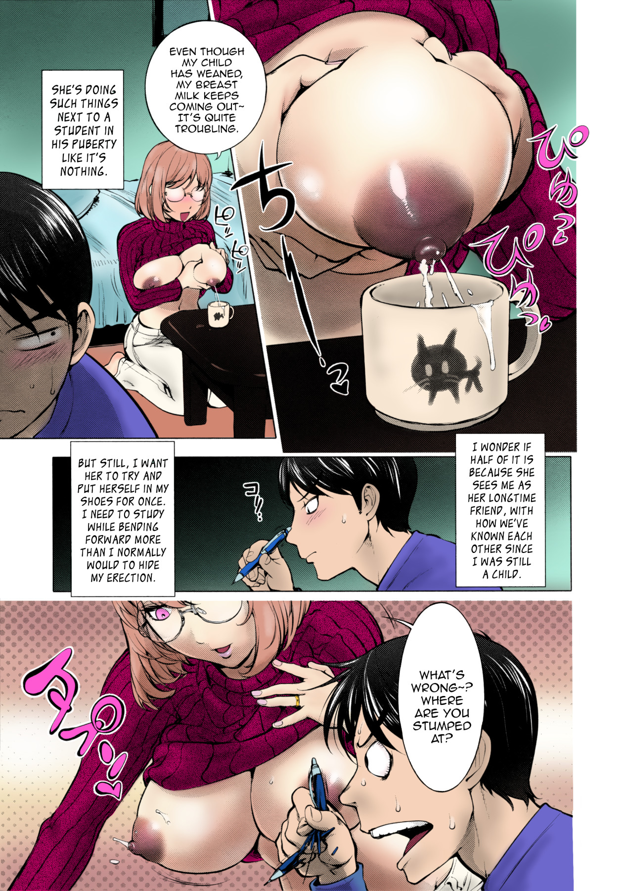 Hentai Manga Comic-Tutor Milk-Read-6